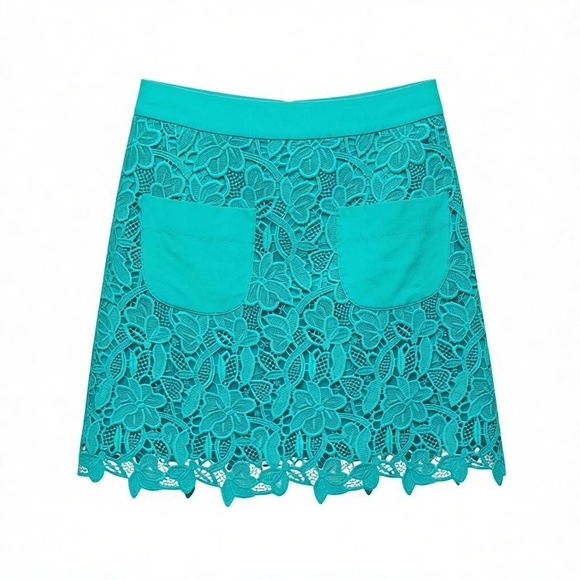 Trina Turk Dresses & Skirts - NEW Trina Turk Flores Skirt Lace Oceano NWOT